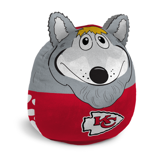 Kansas City Chiefs Plushie Mascot Squish Pillow