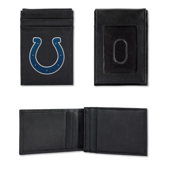 NFL Football Indianapolis Colts  Embroidered Front Pocket Wallet - Slim/Light Weight - Great Gift Item