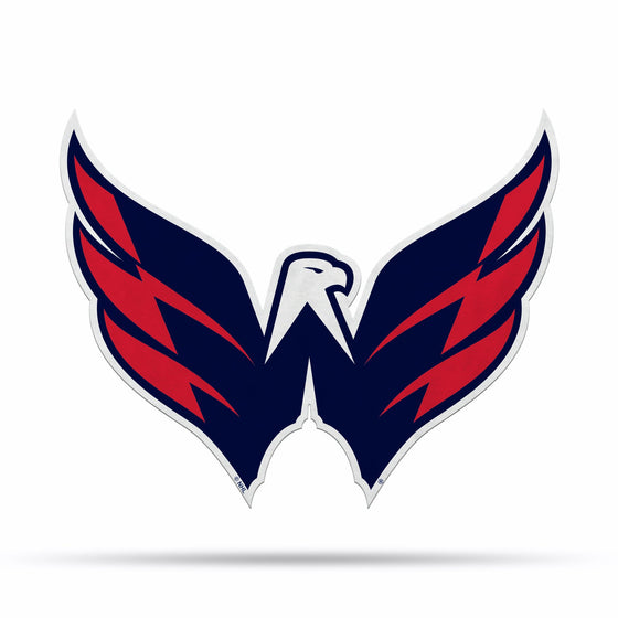 Washington Capitals Pennant Shape Cut Logo Design