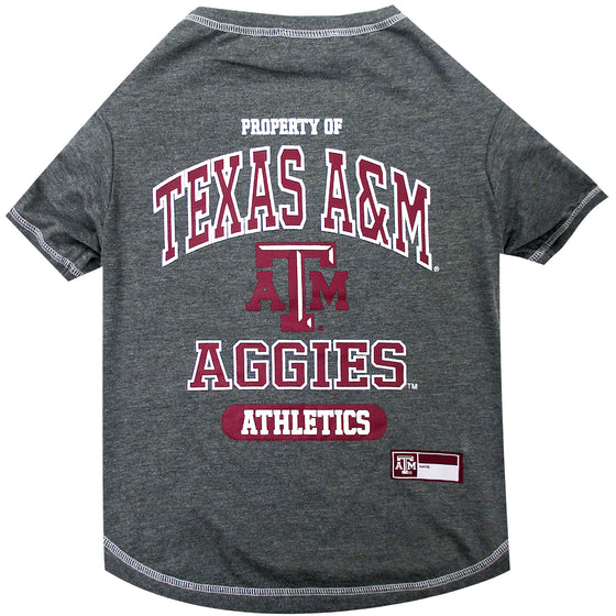 Texas A&M Aggies Dog Tee Shirt Pets First