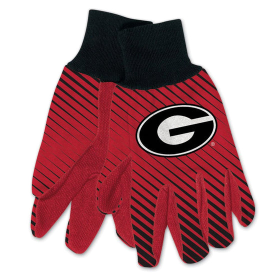 Georgia Bulldogs Two Tone Gloves - Adult - New Logo