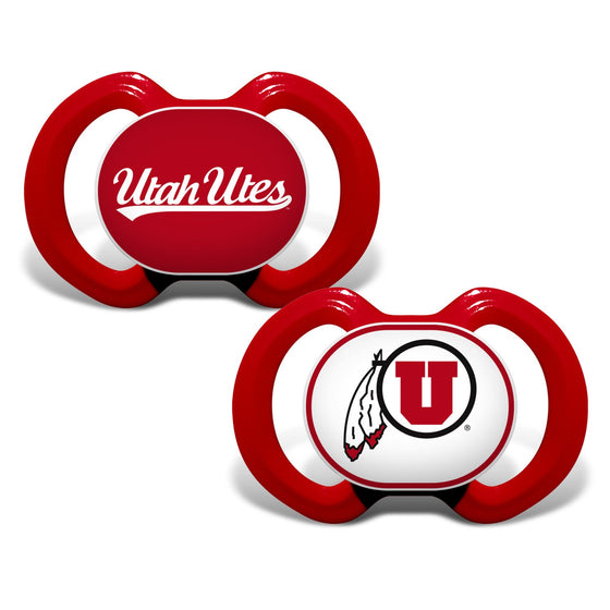 Utah Utes - Pacifier 2-Pack - 757 Sports Collectibles