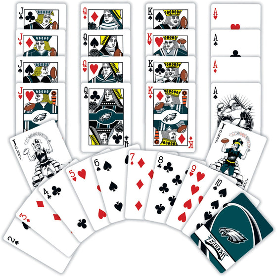 Philadelphia Eagles Playing Cards - 54 Card Deck - 757 Sports Collectibles