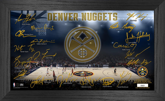 Denver Nuggets 2024-25 Signature Court