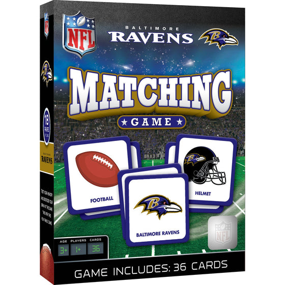 Baltimore Ravens Matching Game - 757 Sports Collectibles
