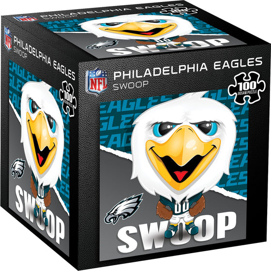 Swoop - Philadelphia Eagles Mascot 100 Piece Jigsaw Puzzle - 757 Sports Collectibles