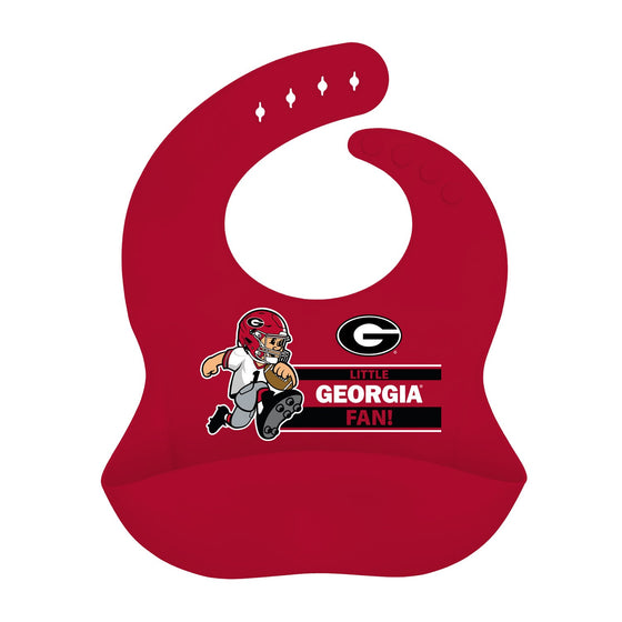 Georgia Bulldogs - NCAA Silicone Bib - 757 Sports Collectibles