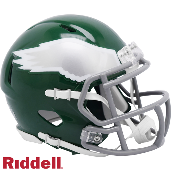 Philadelphia Eagles Helmet Riddell Replica Mini Speed Style 1974-1995 T/B