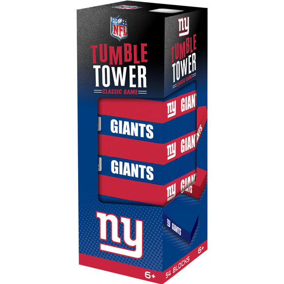 New York Giants Tumble Tower - 757 Sports Collectibles