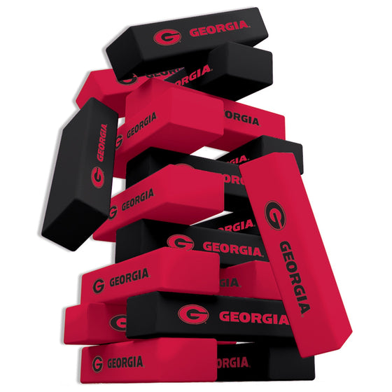 Georgia Bulldogs Tumble Tower - 757 Sports Collectibles