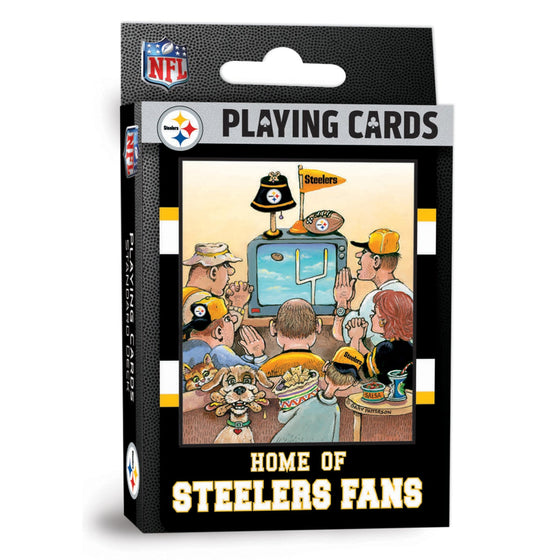 Pittsburgh Steelers Fan Deck Playing Cards - 54 Card Deck - 757 Sports Collectibles