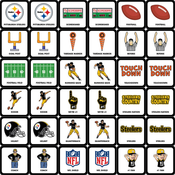 Pittsburgh Steelers Matching Game - 757 Sports Collectibles
