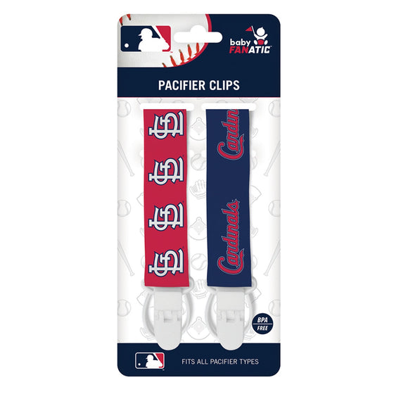 St. Louis Cardinals - Pacifier Clip 2-Pack - 757 Sports Collectibles