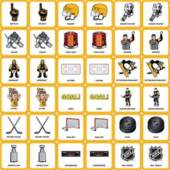 Pittsburgh Penguins Matching Game - 757 Sports Collectibles