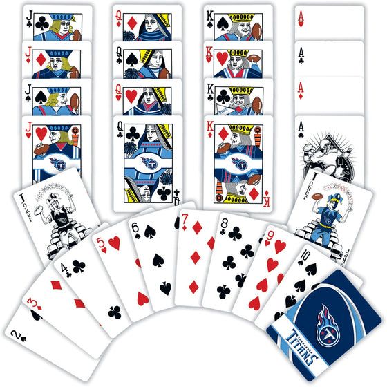 Tennessee Titans Playing Cards - 54 Card Deck - 757 Sports Collectibles