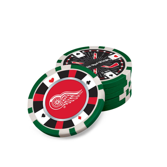 Detroit Red Wings 300 Piece Poker Set - 757 Sports Collectibles