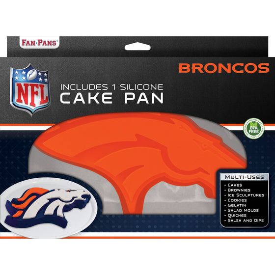 Denver Broncos Cake Pan - 757 Sports Collectibles