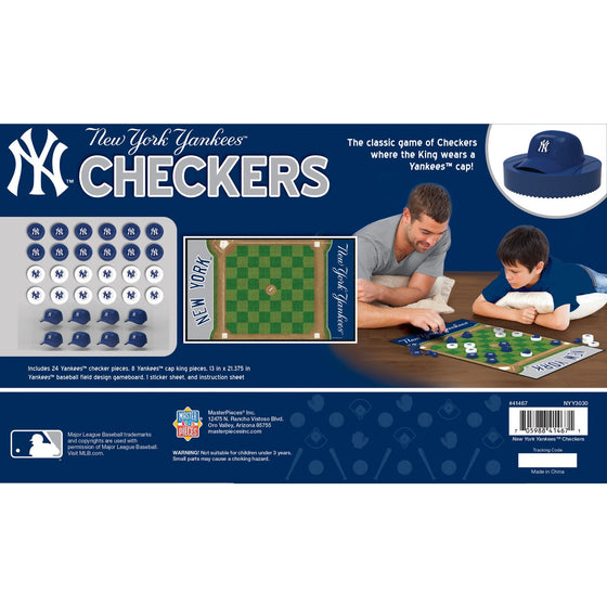 New York Yankees Checkers - 757 Sports Collectibles