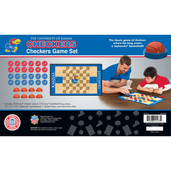 Kansas Jayhawks Checkers - 757 Sports Collectibles