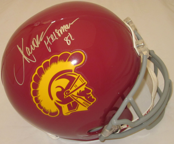 Marcus Allen USC Trojans Autographed Full Size Replica Helmet