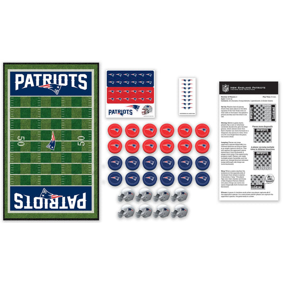 New England Patriots Checkers - 757 Sports Collectibles