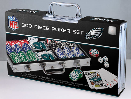 Philadelphia Eagles 300 Piece NFL Poker Chips