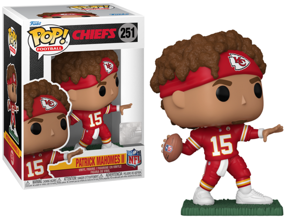 Patrick Mahomes II - Kansas City Chiefs NFL Funko Pop! Series 12