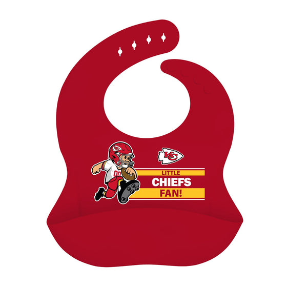 Kansas City Chiefs - NFL Silicone Bib - 757 Sports Collectibles