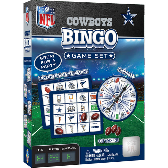 Dallas Cowboys Bingo Game - 757 Sports Collectibles