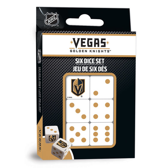 Las Vegas Golden Knights Dice Set - 757 Sports Collectibles