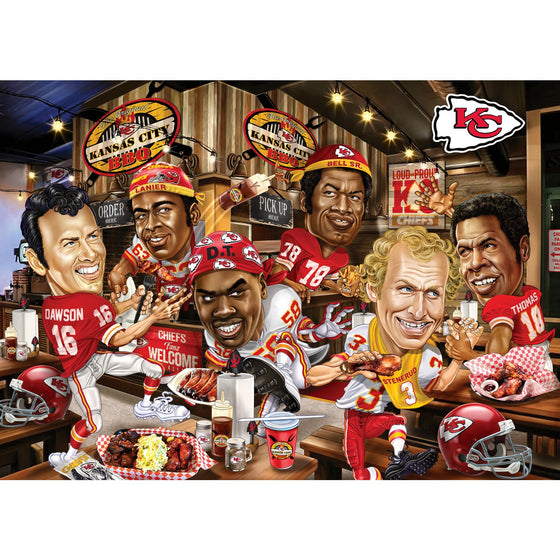 Kansas City Chiefs - All Time Greats 500 Piece Jigsaw Puzzle - 757 Sports Collectibles