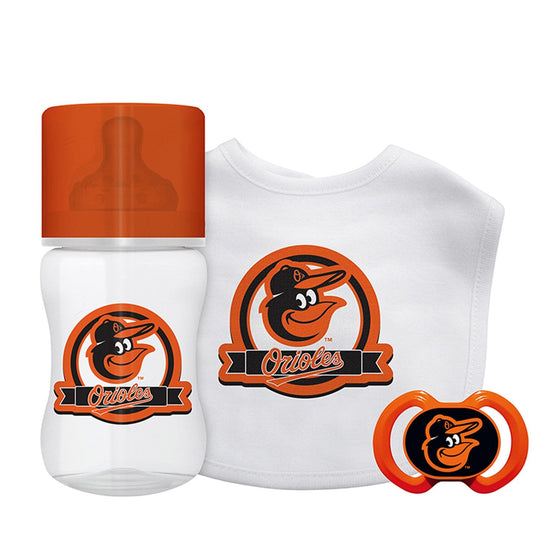 Baltimore Orioles - 3-Piece Baby Gift Set