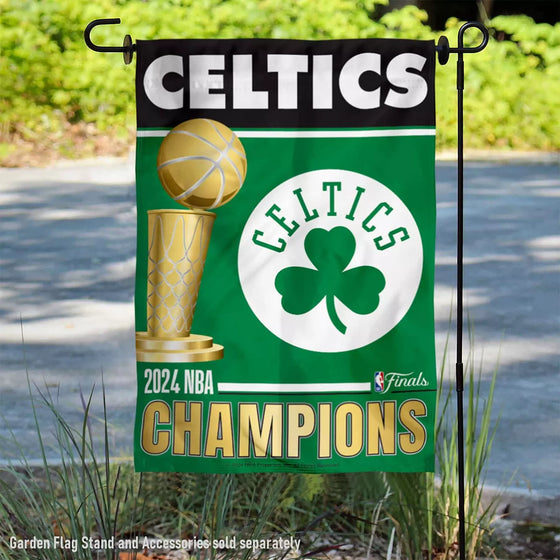 Boston Celtics 2024 2023 NBA Champions Garden Banner Flag