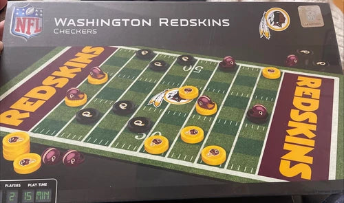 MasterPieces - Washington Redskins Checkers Puzzle