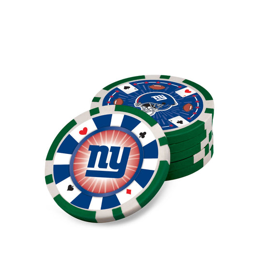 New York Giants 300 Piece Poker Set - 757 Sports Collectibles