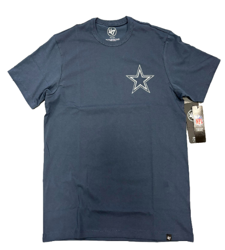 '47 Brand Dallas Cowboys 2-Sided Dual Threat Logo T-Shirt S-2XL