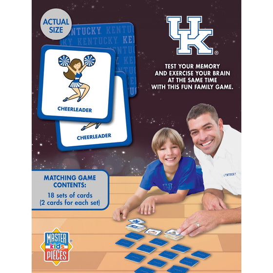 Kentucky Wildcats Matching Game - 757 Sports Collectibles