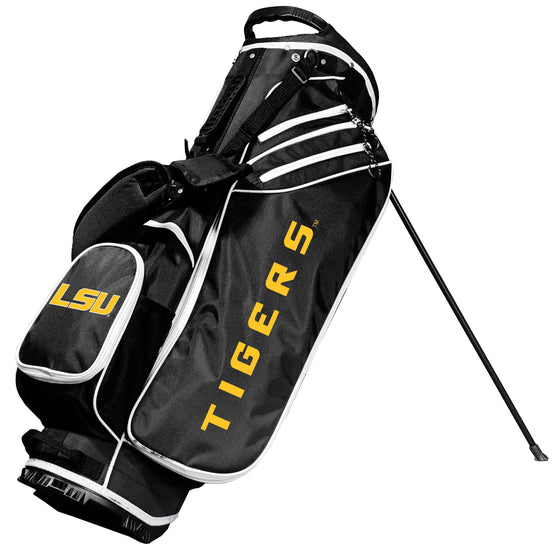 LSU Tigers Birdie Stand Golf Bag Blk - 757 Sports Collectibles