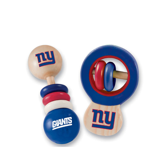 New York Giants - Baby Rattles 2-Pack - 757 Sports Collectibles