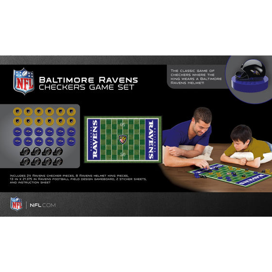 Baltimore Ravens Checkers - 757 Sports Collectibles