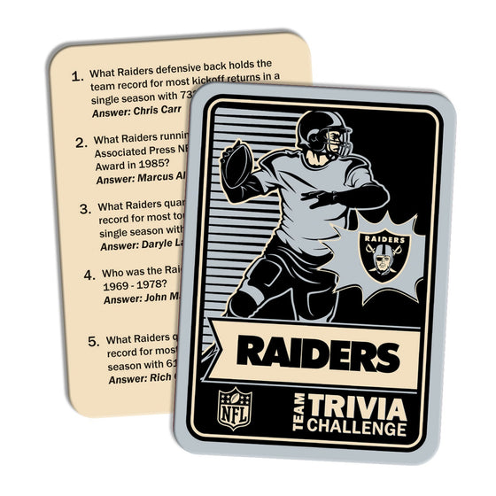 Las Vegas Raiders Trivia Challenge - 757 Sports Collectibles