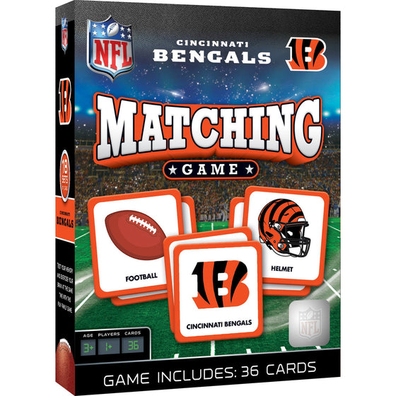 Cincinnati Bengals Matching Game - 757 Sports Collectibles