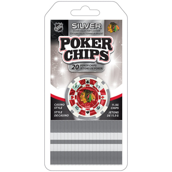 Chicago Blackhawks 20 Piece Poker Chips - 757 Sports Collectibles