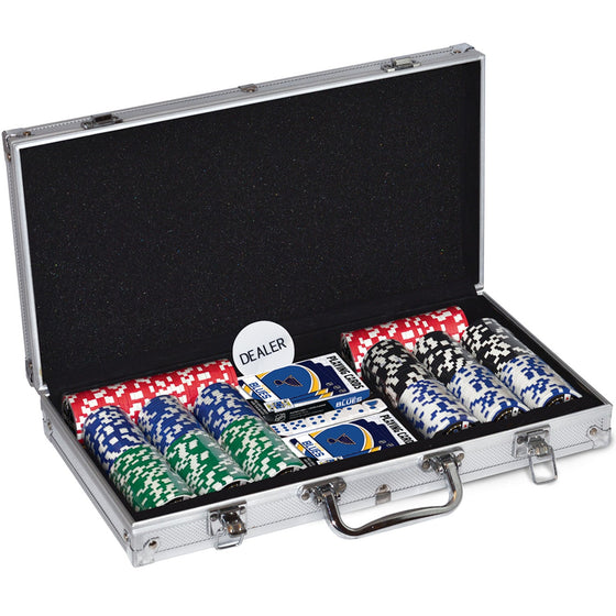 St. Louis Blues 300 Piece Poker Set - 757 Sports Collectibles