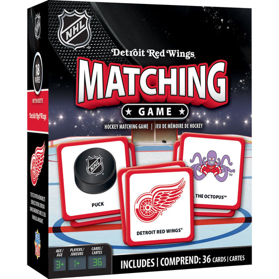 Detroit Red Wings Matching Game - 757 Sports Collectibles