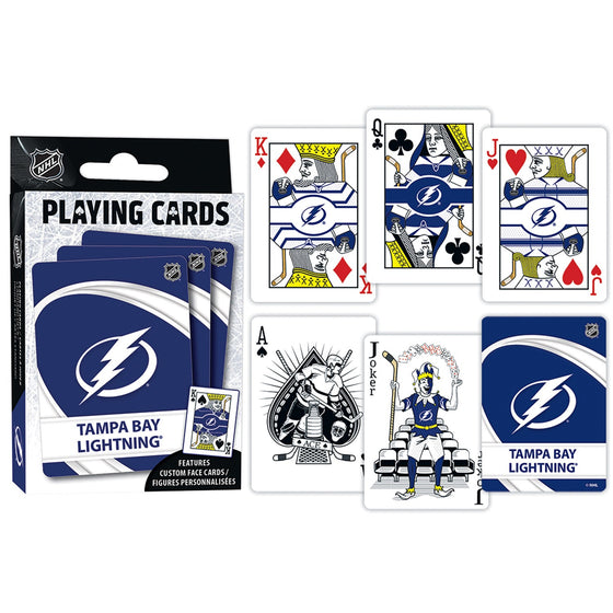 Tampa Bay Lightning Playing Cards - 54 Card Deck - 757 Sports Collectibles