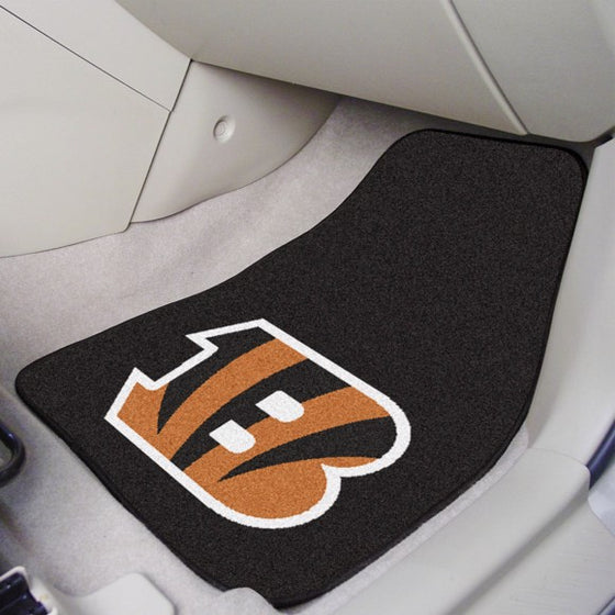 Cincinnati Bengals Carpet Car Mat Set