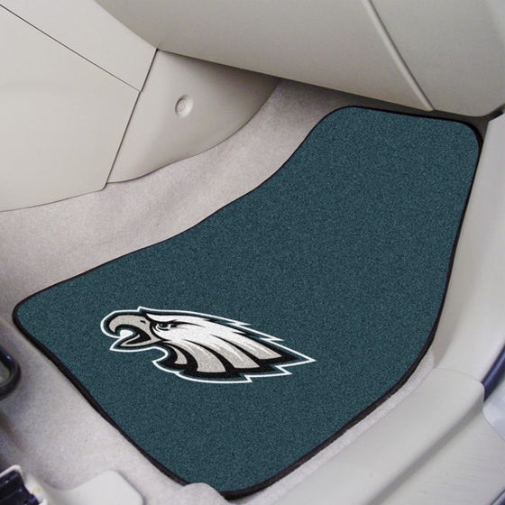 Philadelphia Eagles Carpet Car Mat Set