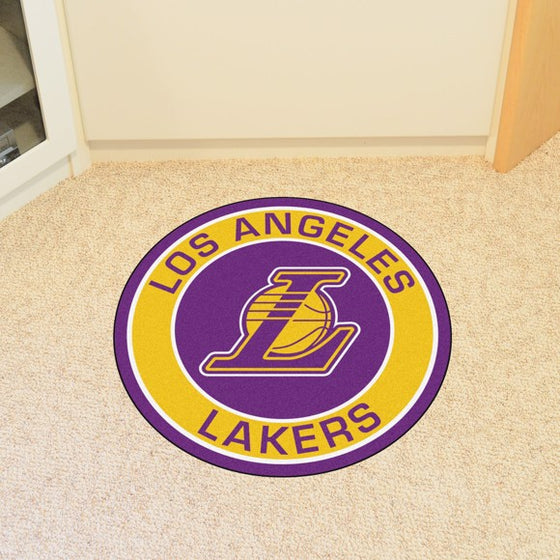 Los Angeles Lakers Roundel Mat