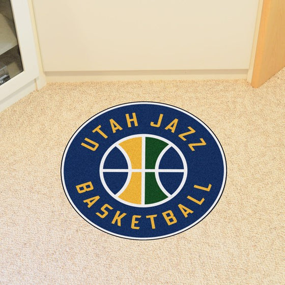 Utah Jazz Roundel Mat